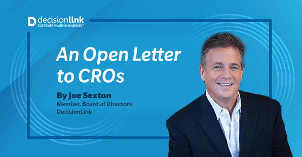 An Open Letter to CROs from Joe Sexton
